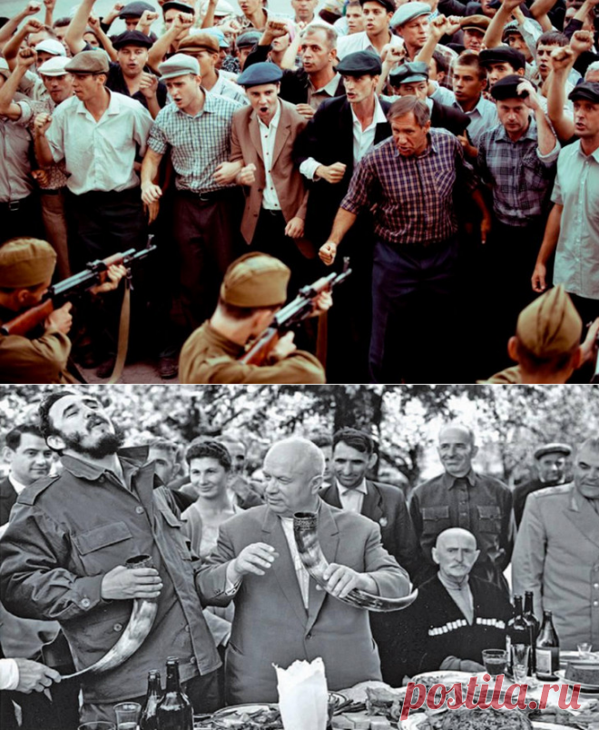 Как хрущев расстреливал голодных рабочих
