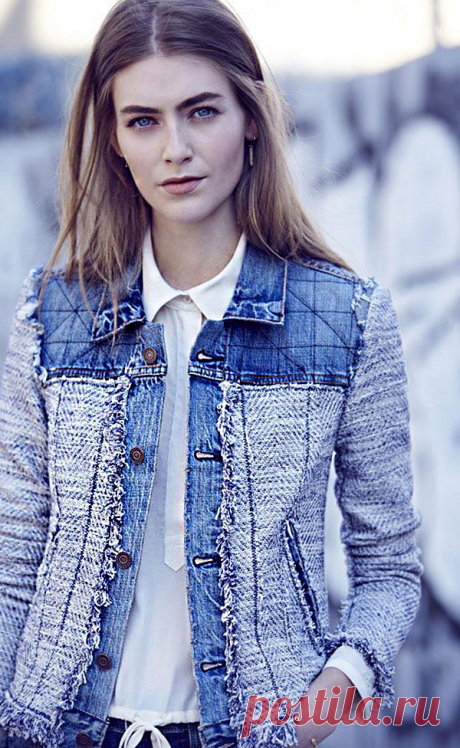 50 Diverse Ideas of Denim Jackets Decor | Журнал Ярмарки Мастеров
