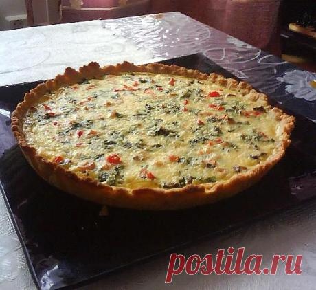 Открытый пирог.