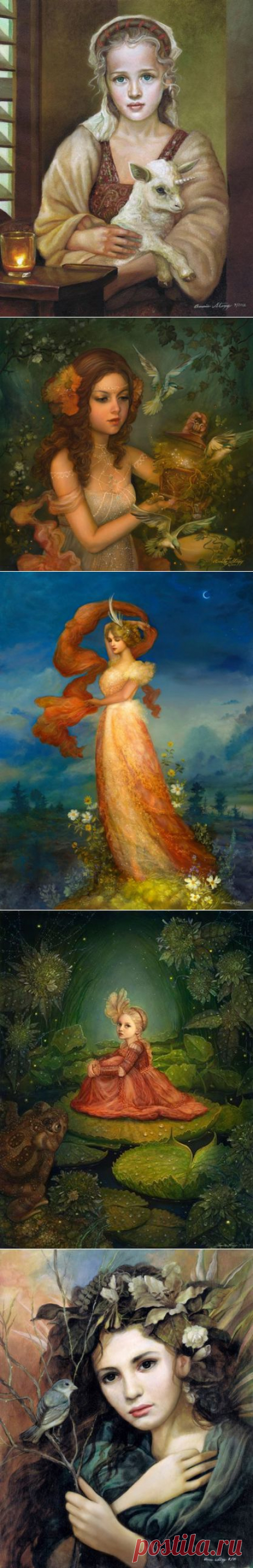 Добрая сказочница Энни Стегг - Annie Stegg | Современное искусство