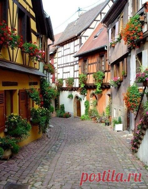 Средневековые деревеньки Франции — Путешествия