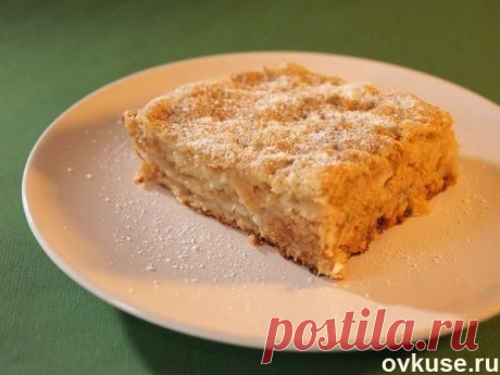 Яблочный пирог без яиц - Простые рецепты Овкусе.ру