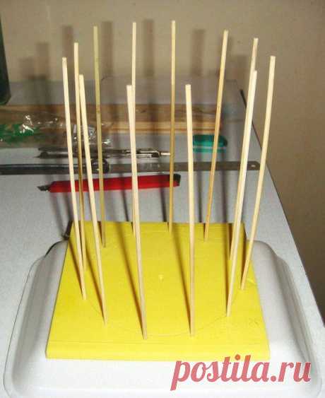 Гениально: приспособление для выравнивания и отпаривания мотивов. МК