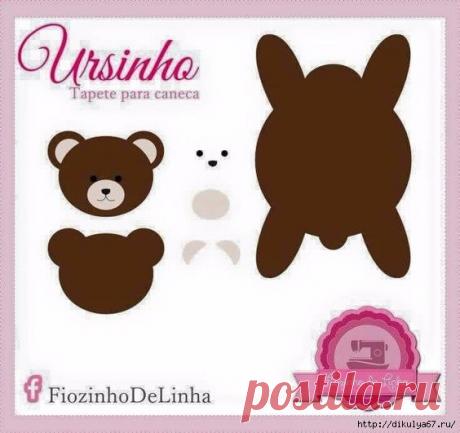 Веселые подставки под горячее. Выкройки