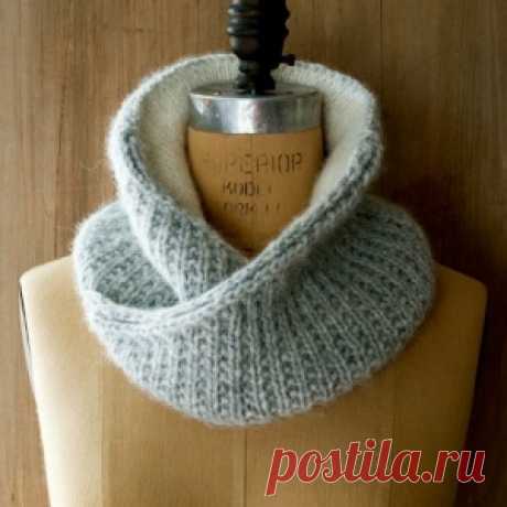 Шарф-воротник (diy)