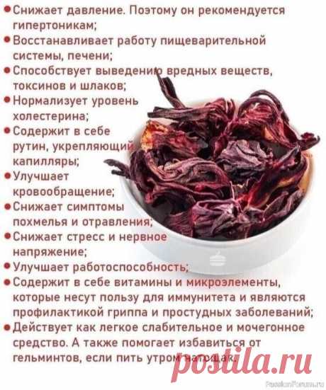 Лечебные свойства каркаде