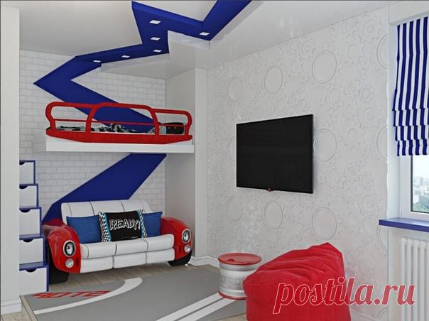 Яркая детская для мальчика