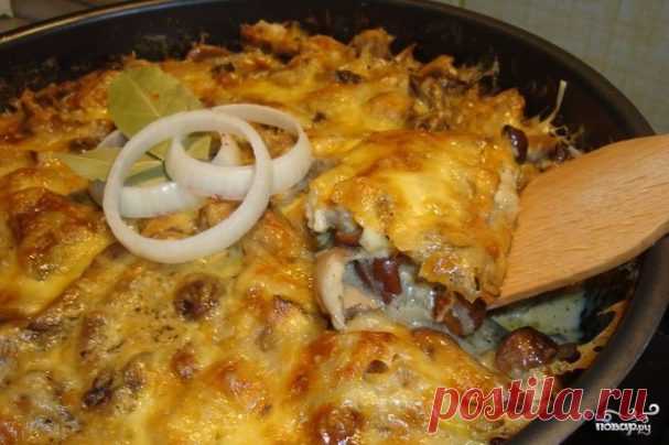 Запеканка грибная - пошаговый рецепт с фото на Повар.ру