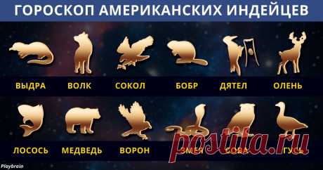 Вот какие знаки Зодиака были у американских индейцев. Кто из них - вы?  Восхитительная точность!