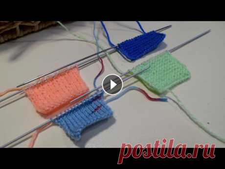 Чулочная вязка. Платочная вязка. Вязание спицами. Knitting. Самые простые (базовые) узоры спицами.Учимся вязать чулочную вязку. Учимся вязать платочную вязку. Мои видео по вязанию : Вязание для начинающих : Все...