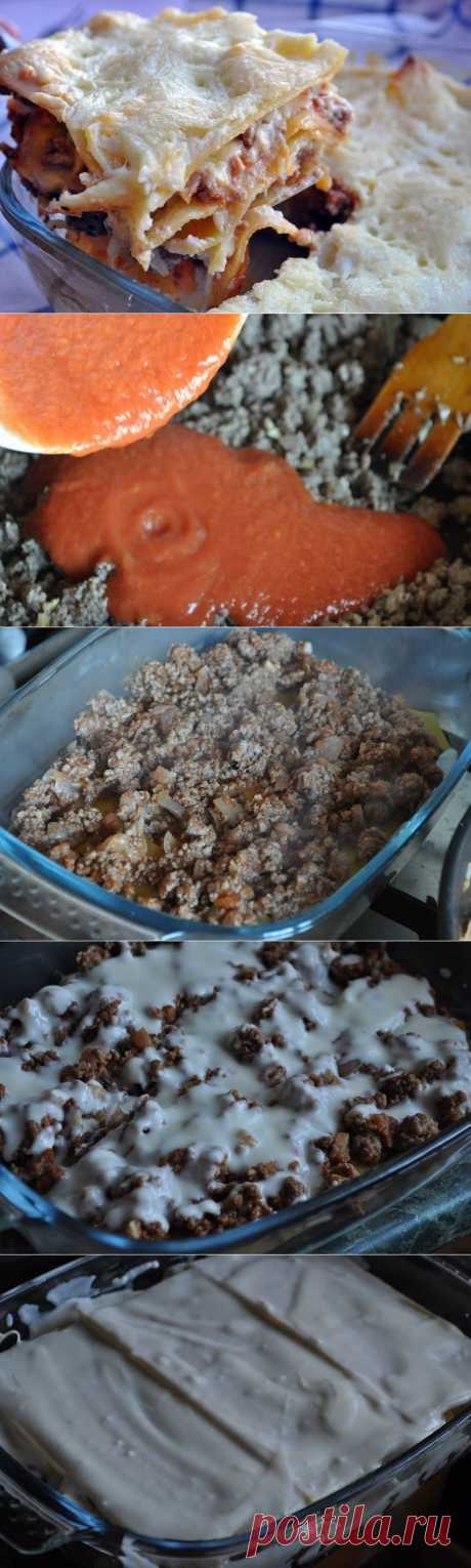 Как приготовить лазанья. - рецепт, ингридиенты и фотографии