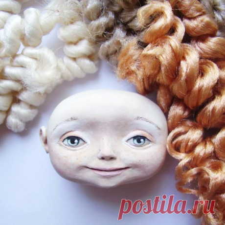 Сувенирная кукла. Клеим волосы. - Ярмарка Мастеров - ручная работа, handmade