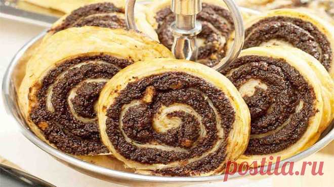 Маковые «Улитки» | Рецепты "Вкуснятинки"