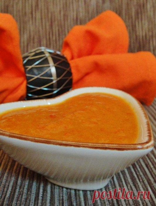 Соус из красного перца.