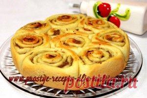 Вкусный дрожжевой пирог с мясом в мультиварке