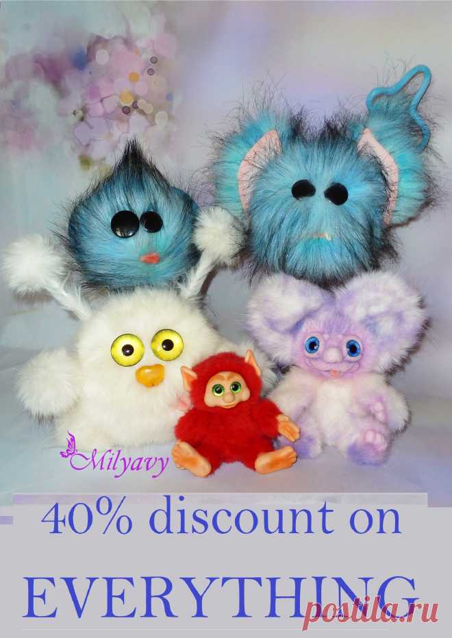 40% discount on EVERYTHING in my shop
