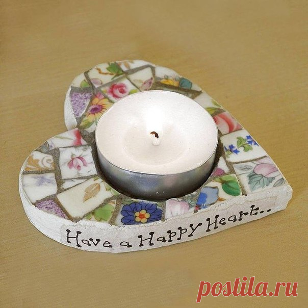 ИДЕИ ДЛЯ ДЕКОРА ГИПСОВЫХ ВАЛЕНТИНОК. / Рукоделие