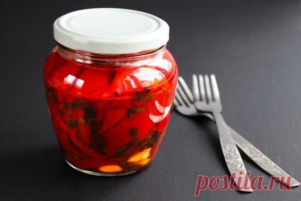 Острый перец с медом на зиму — Домашняя кулинария