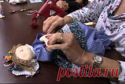 Кукла пакетница. Видео мастер класс. Выкройка