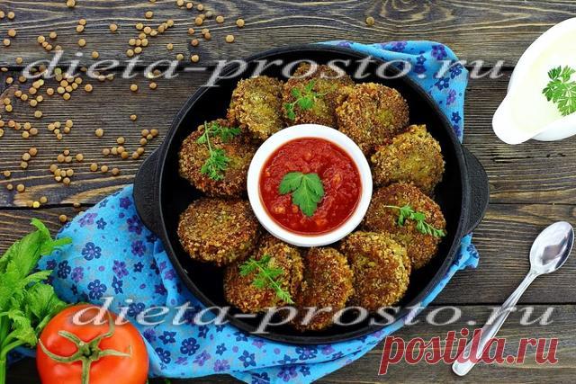 Котлеты из чечевицы, веганские со вкусом мяса: рецепт с фото