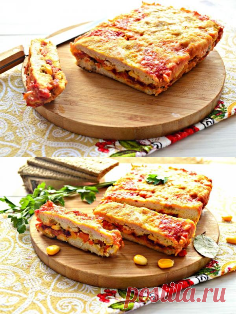 Террин с курицей и овощами | CityWomanCafe.com