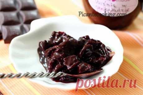 Вишни в шоколаде с ромом | Picantecooking
