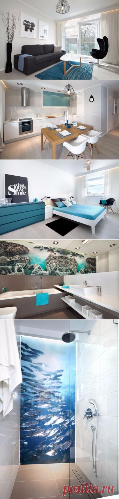 Cовременная квартира в польском городе Гдыня. - Дизайн интерьеров | Идеи вашего дома | Lodgers