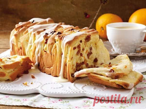 Хлеб с изюмом и апельсиновой цедрой - Простые рецепты Овкусе.ру