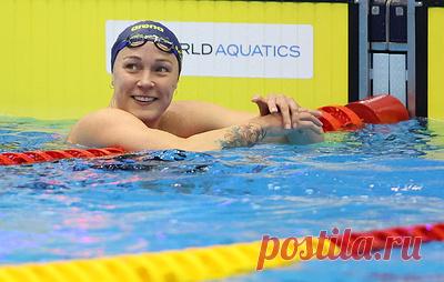 Шведка Шёстрём обновила свой мировой рекорд на дистанции 50 м вольным стилем. Спортсменка показала время 23,61 секунды на чемпионате мира по водным видам спорта