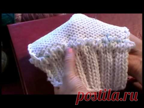 6-1 Трикотажные швы. Трикотажный кеттельный шов иглой. Как пришить воротник #knitting