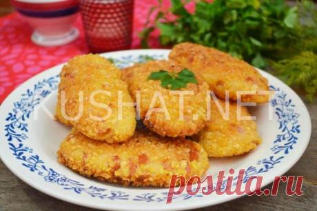 Котлеты из сосисок и сыра. Пошаговый рецепт с фото - Кушать нет