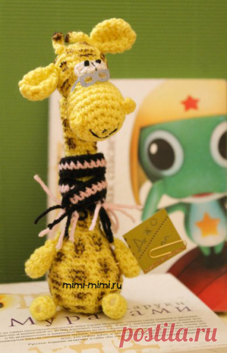 Схема вязания жирафа