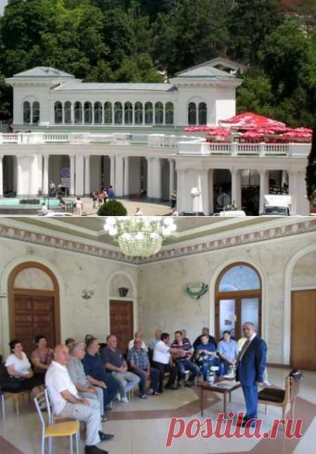 Гости курорта из Азербайджана в санатории. &quot;Шахтер&quot; - Здравницы юга России