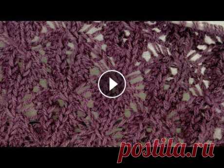 АЖУРНЫЙ узор спицами &quot;Ажурные паучки&quot; Knitting pattern - PROпетельки Канал на Яндекс Дзен https://zen.yandex.ru/profile/editor/id/6225a92eab07561070589c01. Нарядный узор спицами для вязания женской одежды. Раппорт узора...