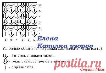 Красивый пуловер свободного кроя - Вязание - Страна Мам