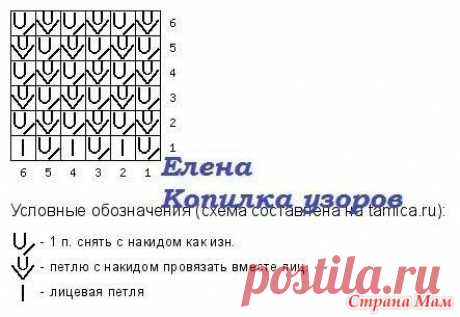 Красивый пуловер свободного кроя - Вязание - Страна Мам