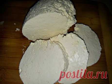 Домашний творог из магазинного молока (cheese )