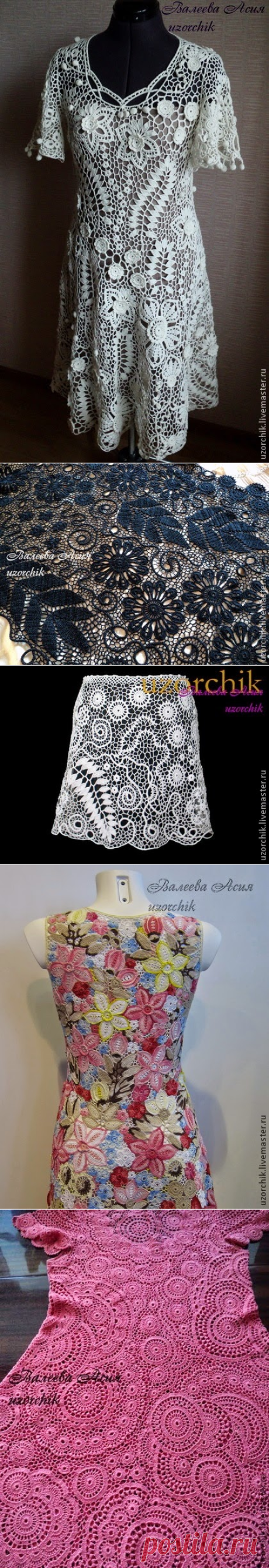 Irish crochet &amp;: Валеева Асия - uzorchik