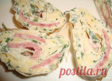 Лаваш без майонеза - пошаговый рецепт с фото на Повар.ру