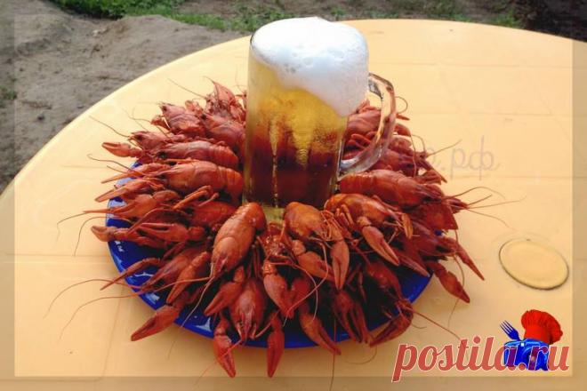 Рецепт приготовления вареных раков. Варить я буду на костре в ведре. Можно по этому рецепту сварить и в кастрюле дома на плите