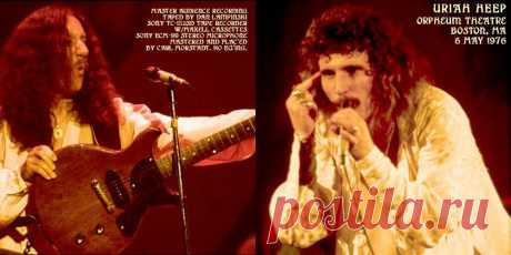 Обложки к альбому Orpheum Theatre. Boston, MA (06.05.76) CD1. Музыкант Uriah Heep