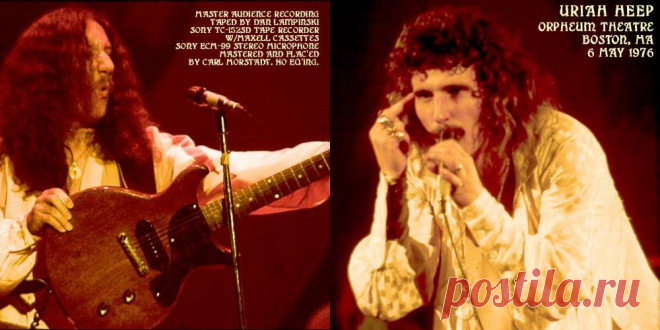 Обложки к альбому Orpheum Theatre. Boston, MA (06.05.76) CD1. Музыкант Uriah Heep