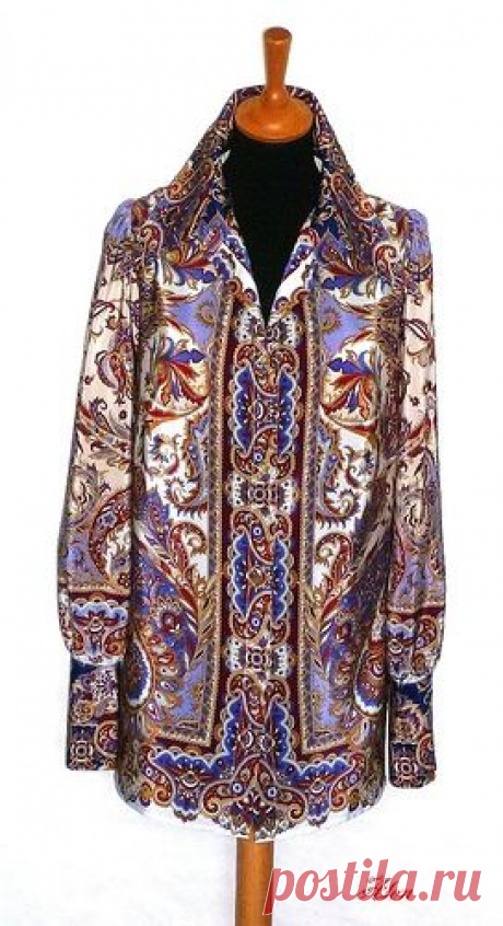 Шить из павловопосадских платков