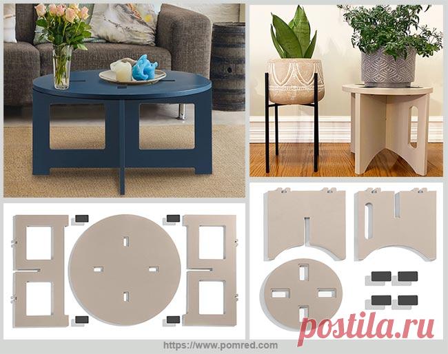 Уникальная сборная коллекция мебели | Идеи домашнего мастера