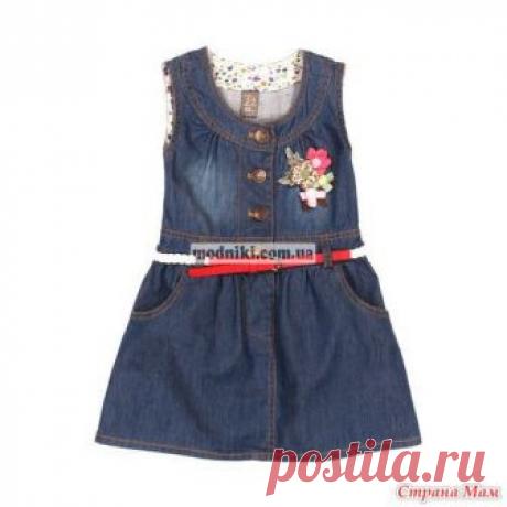 Детский джинсовый сарафан. Моделирование. Доброго времени суток!!!  Предлагаю моделирование вот такого джинсового сарафана.  Моделирование выглядит так.  Все достаточно не сложно.