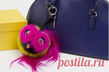 Монстр мех натуральный мех норки брелок сумка шарм автомобилей подвеска плюшевые имитация милый сова мех мода брелки бесплатная доставка купить на AliExpress