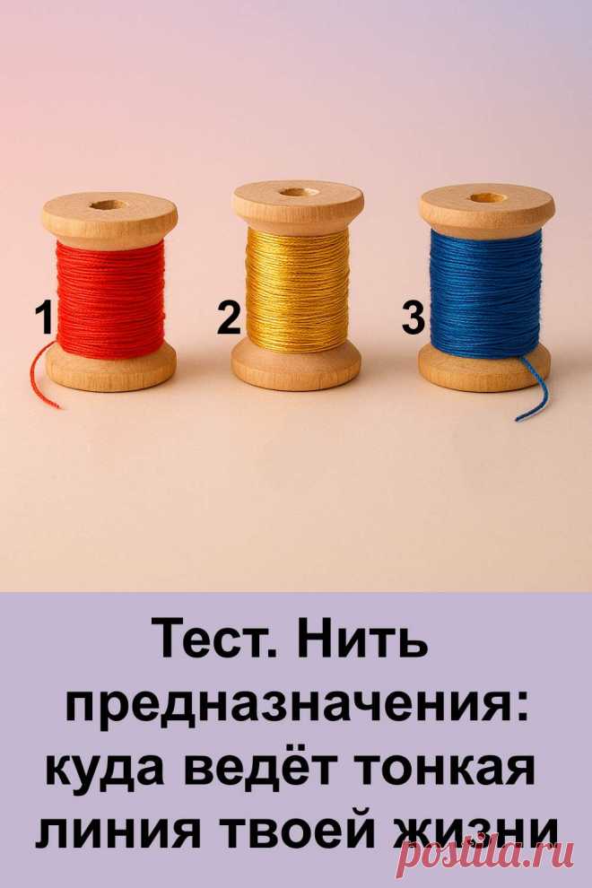 Каждая жизнь — как тонкая нить, ведущая к своему предназначению. Судьба порой направляет нас не словами, а ощущениями, встречами, внутренними знаками. Этот тест поможет понять, в какую сторону тянется твоя линия жизни и что сейчас хочет подсказать Вселенная.