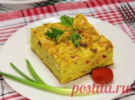 Вкусная запеканка из кабачков!