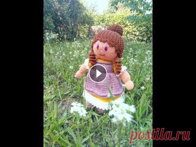 МК куколка Анабель спицами (часть І) Такая куколка станет прекрасной подружкой для маленькой принцессы! Описание этой куколки брала здесь:...
