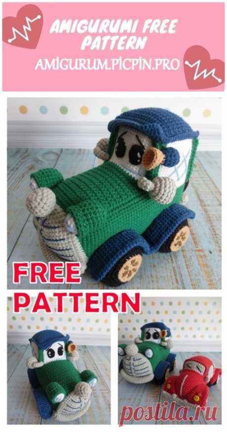 We continue to provide you with the latest recipes related to Amigurumi. Amigurumi classic car free crochet pattern is waiting for you.